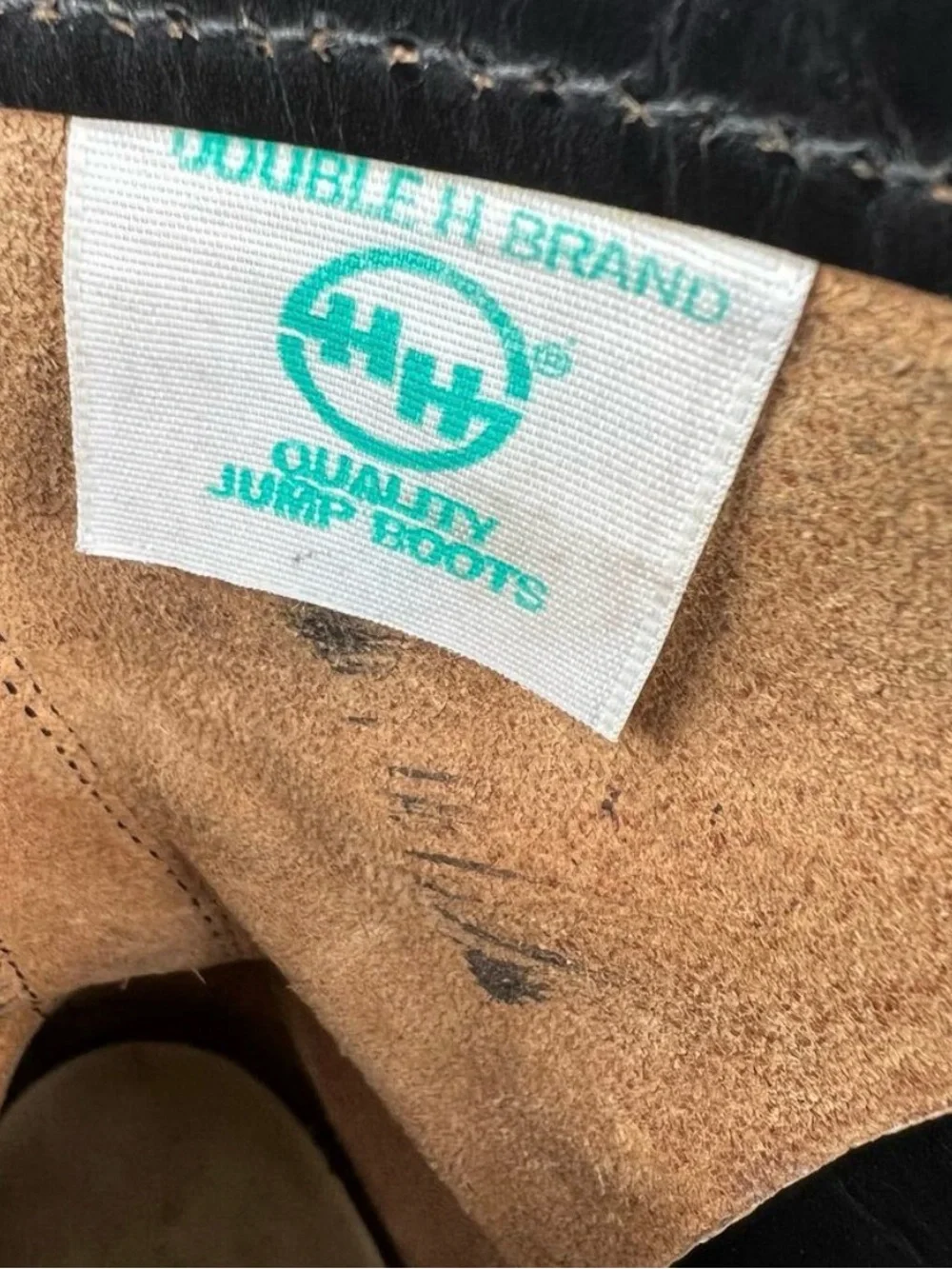 HH Brand Double H 975 Military Combat Jump Boots Leather USA 9 D